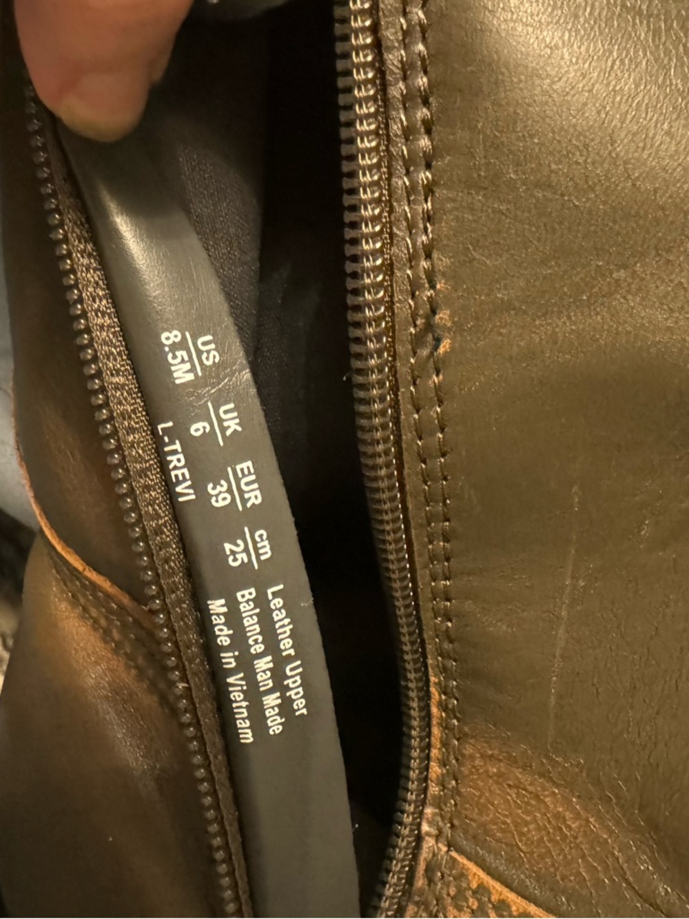 Franco Sarto distressed Olive Brown Tall Leather Riding Boots Sz 8.5 NWT - Picture 2 of 8